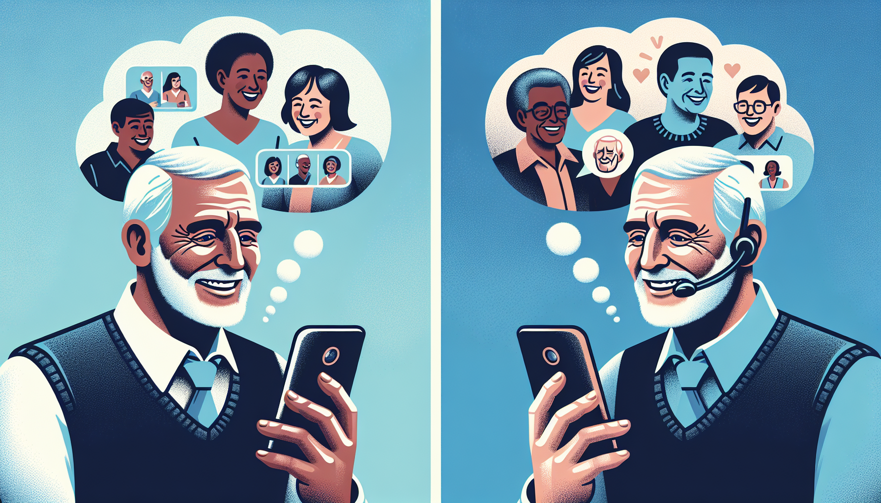 Staying Connected: How Zoom and Video Calls Help Older Adults Beat Loneliness