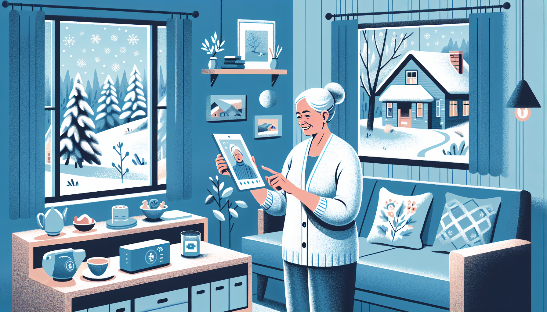 Thriving Through the Chill: Senior Tips for a Safe, Cozy, and Connected Winter